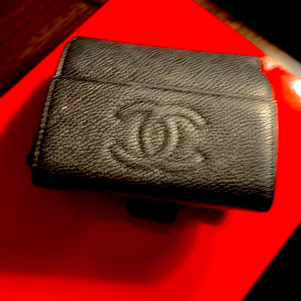 Authentic Chanel leather wallet